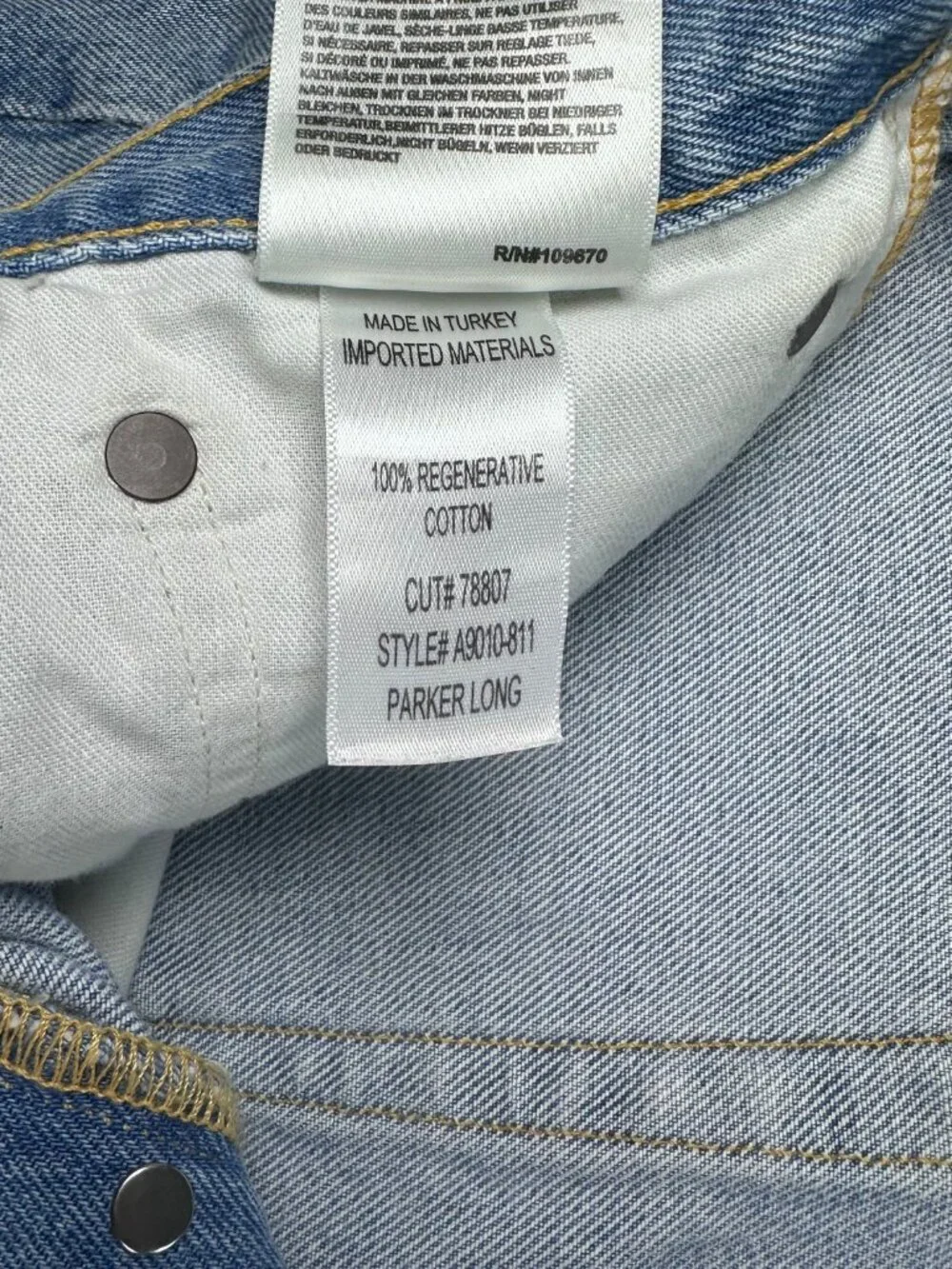 Agolde Parker Long Short 27